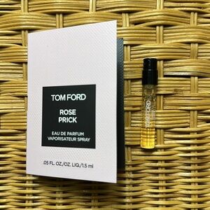 Set of 3 Tom Ford Rose Prick eau De Parfum Spray samples 1.5 ml/ .05 oz.
